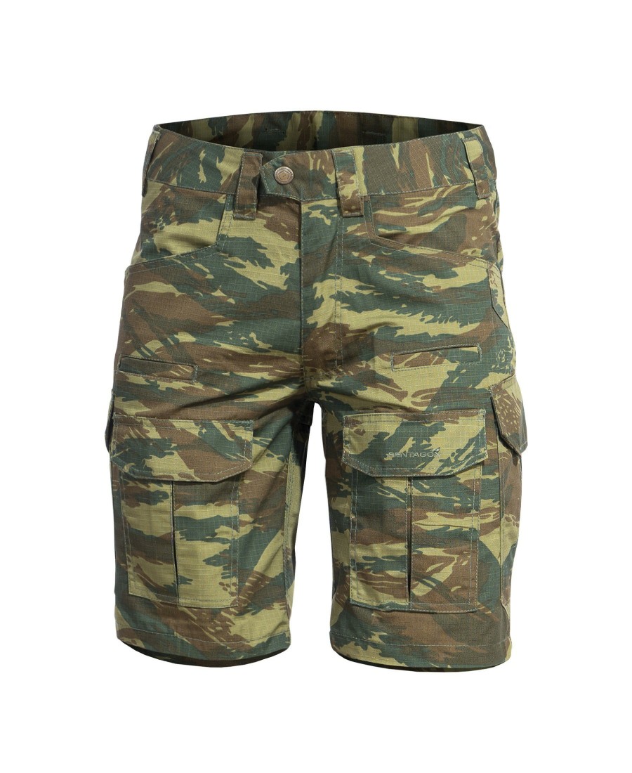 Clothing Pentagon Tactical Shorts | Lycos Short Pants Camo