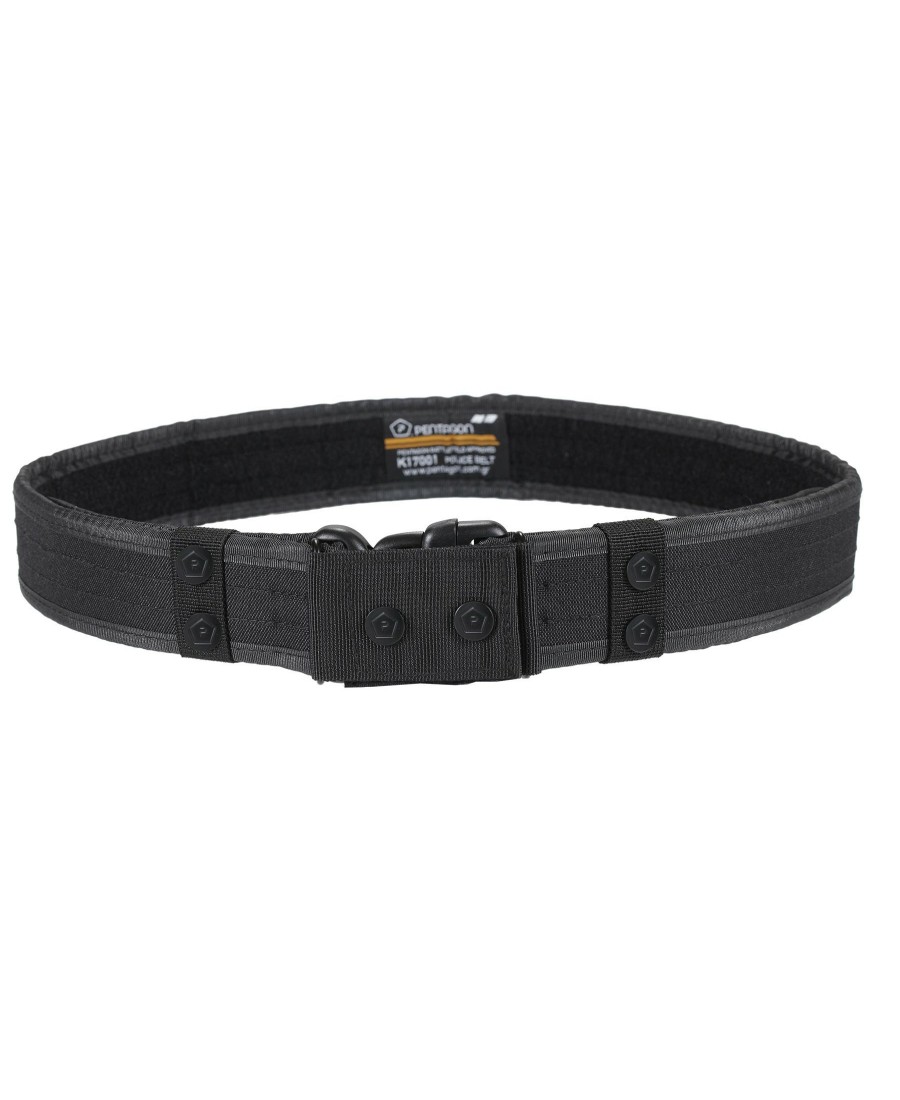 Tactical Equipment Pentagon Tactical | Police Belt 01-Black