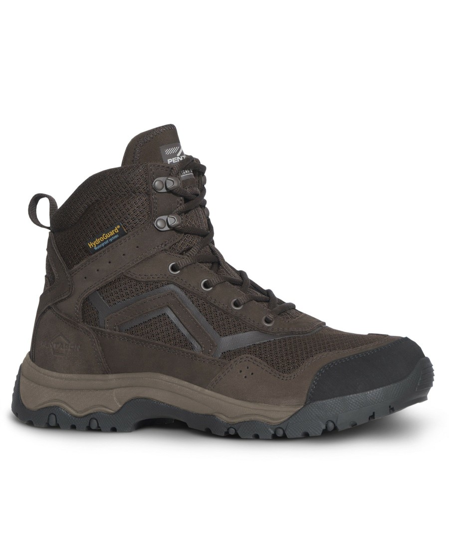 Footwear Pentagon Tactical Trekking | Scorpion V2 Leather 6" Boots 26-Terra Brown