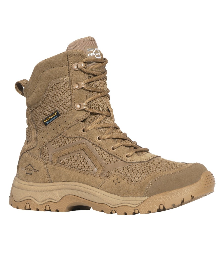 Footwear Pentagon Tactical Trekking | Scorpion V2 Suede 8" Boots 03-Coyote