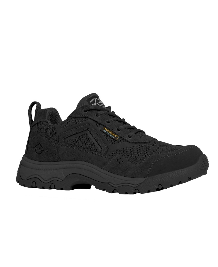 Miles Pentagon Tactical | Scorpion V2 Black Suede 4" Shoes 01-Black