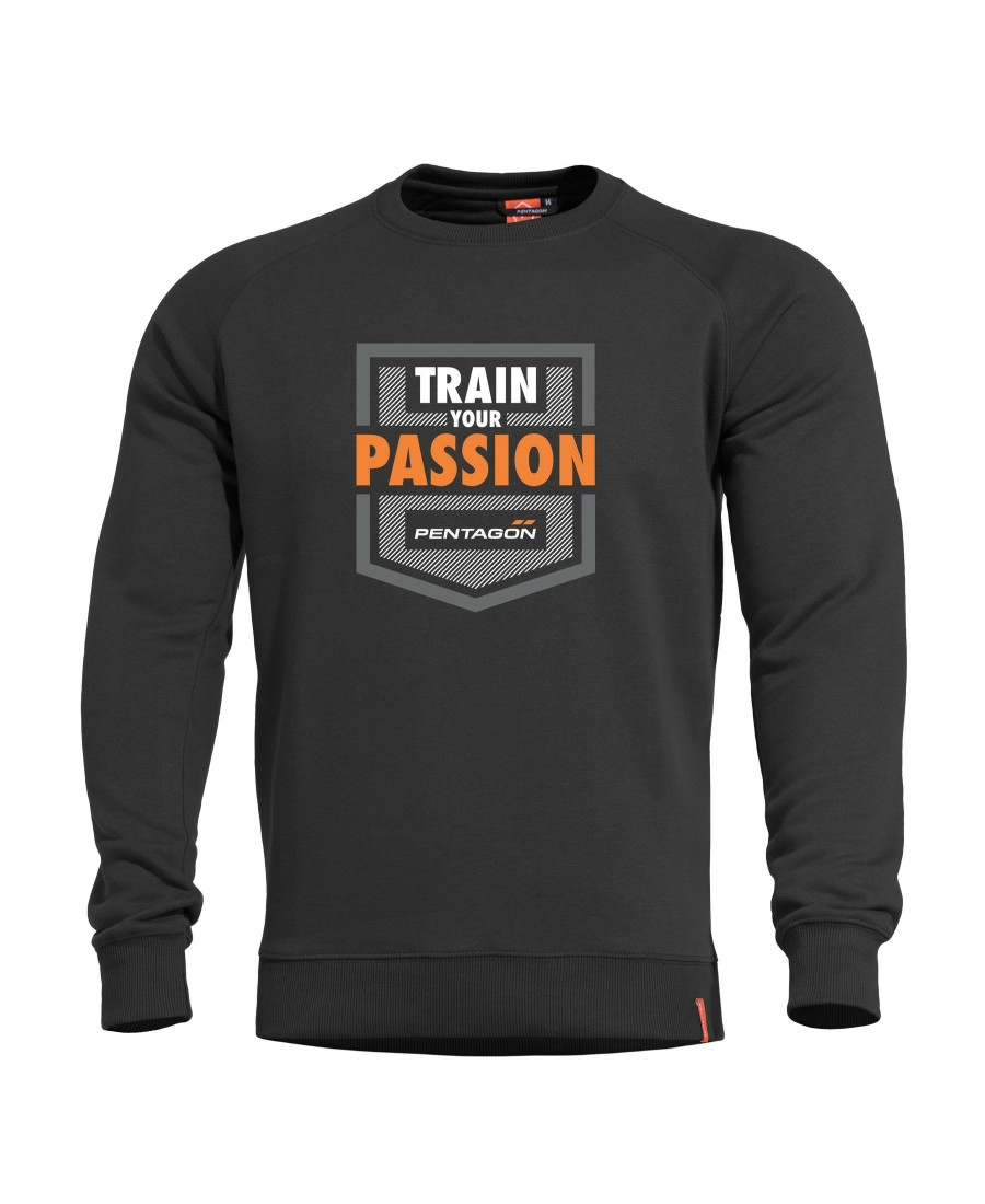 Clothing Pentagon Tactical Sweaters | Hawk "Train Your Passion" Sweater