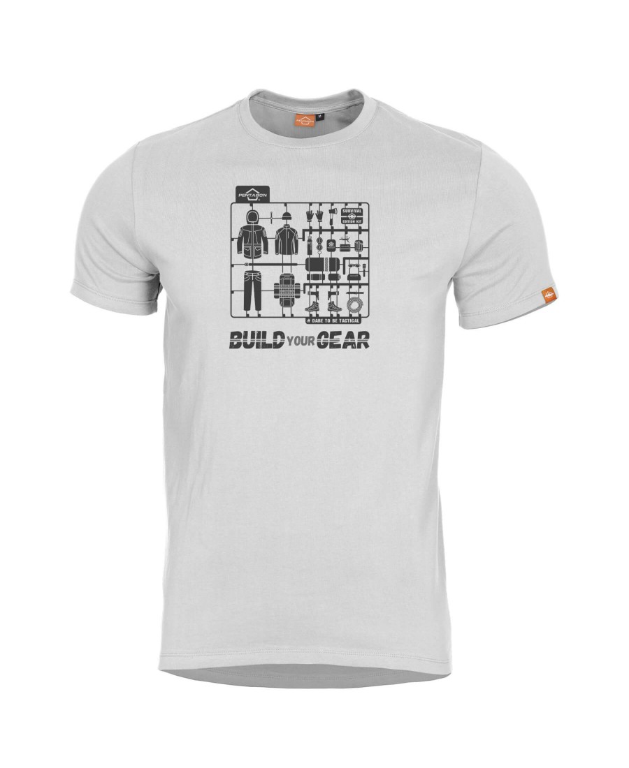 Clothing Pentagon Tactical Tees | Ageron "Build Your Gear" T-Shirt