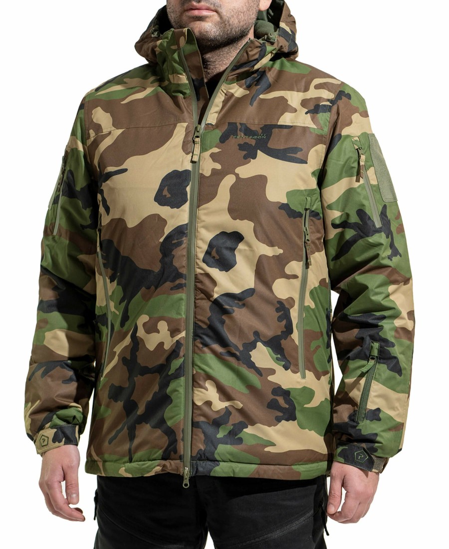 Clothing Pentagon Tactical Jackets | Hoplite Parka Camo