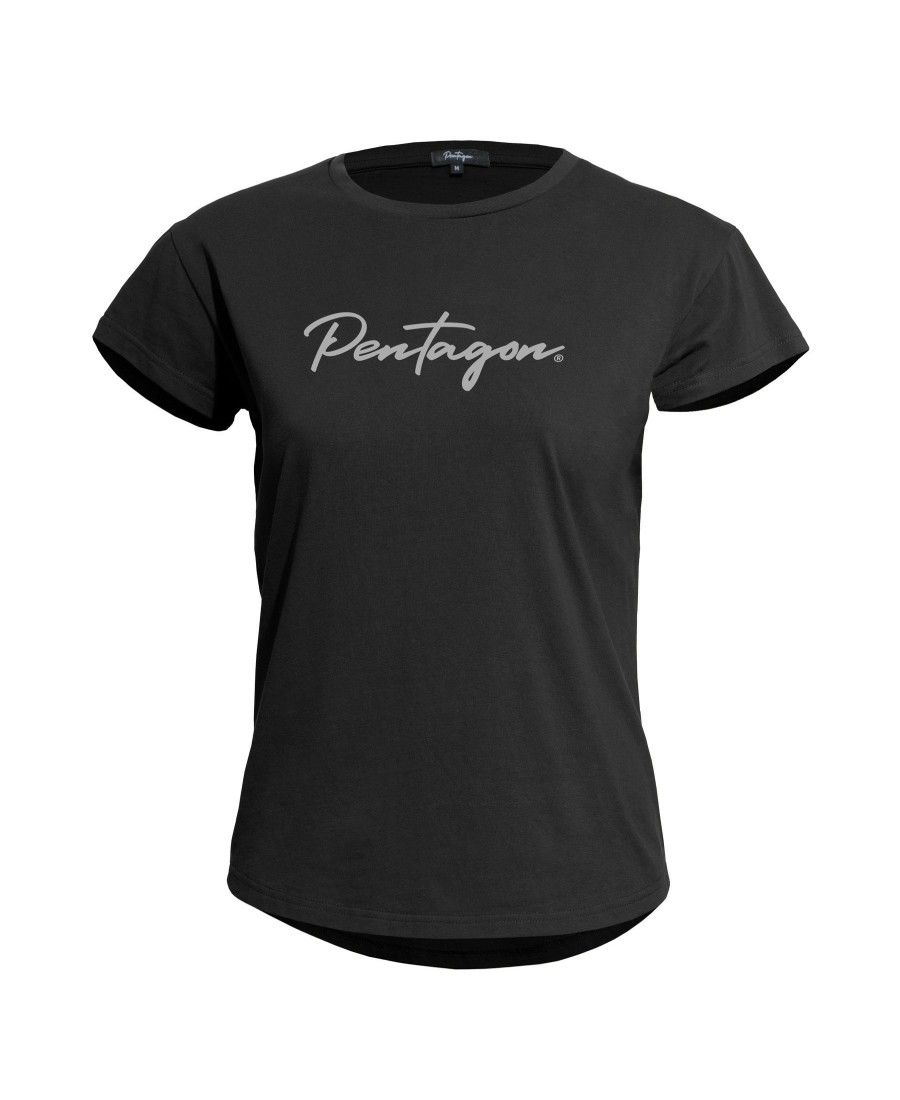 Women Pentagon Tactical | Whisper Ladies Tee "Calligraphy"