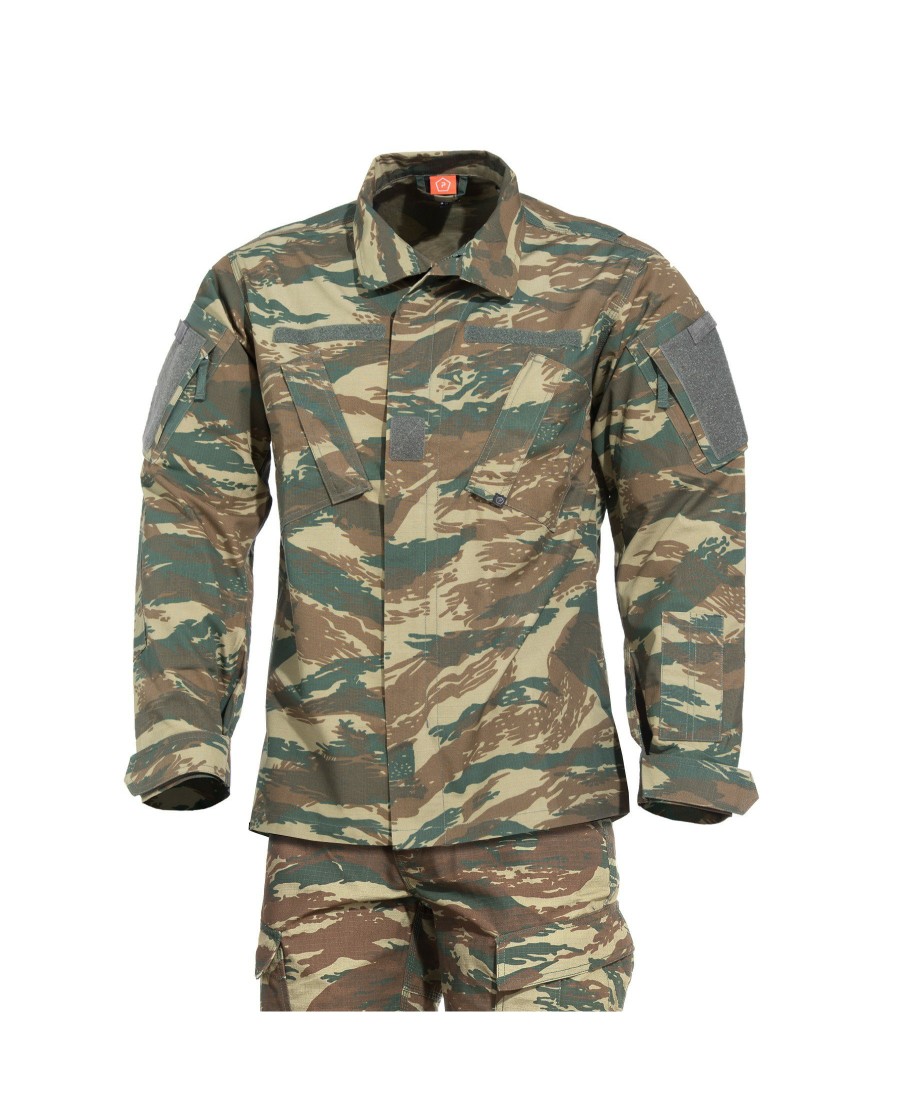 Clothing Pentagon Tactical Uniforms | Acu 2.0 Uniform Set Greek Lizard 56-Gr.Camo