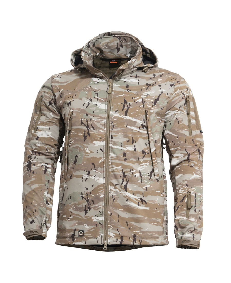 Clothing Pentagon Tactical Mid Layer | Artaxes Soft-Shell Pentacamo 50-Pentacamo