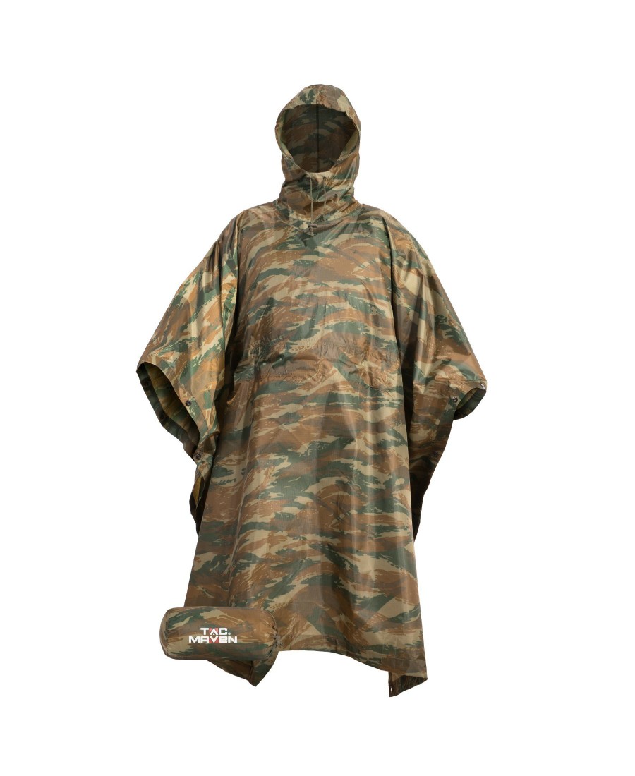 Clothing Pentagon Tactical Shells | Thunder Poncho Camo 56-Gr.Camo