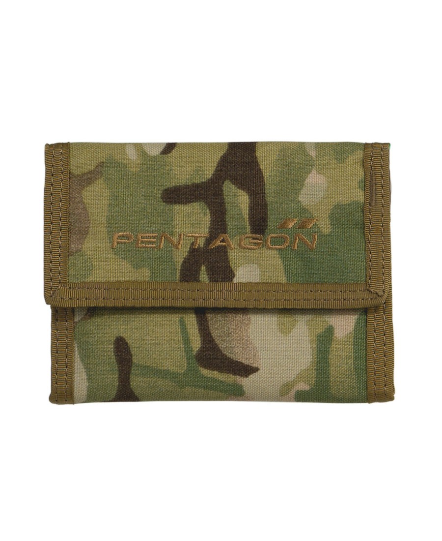 Tactical Equipment Pentagon Tactical Wallets | Stater 2.0 Wallet Camo