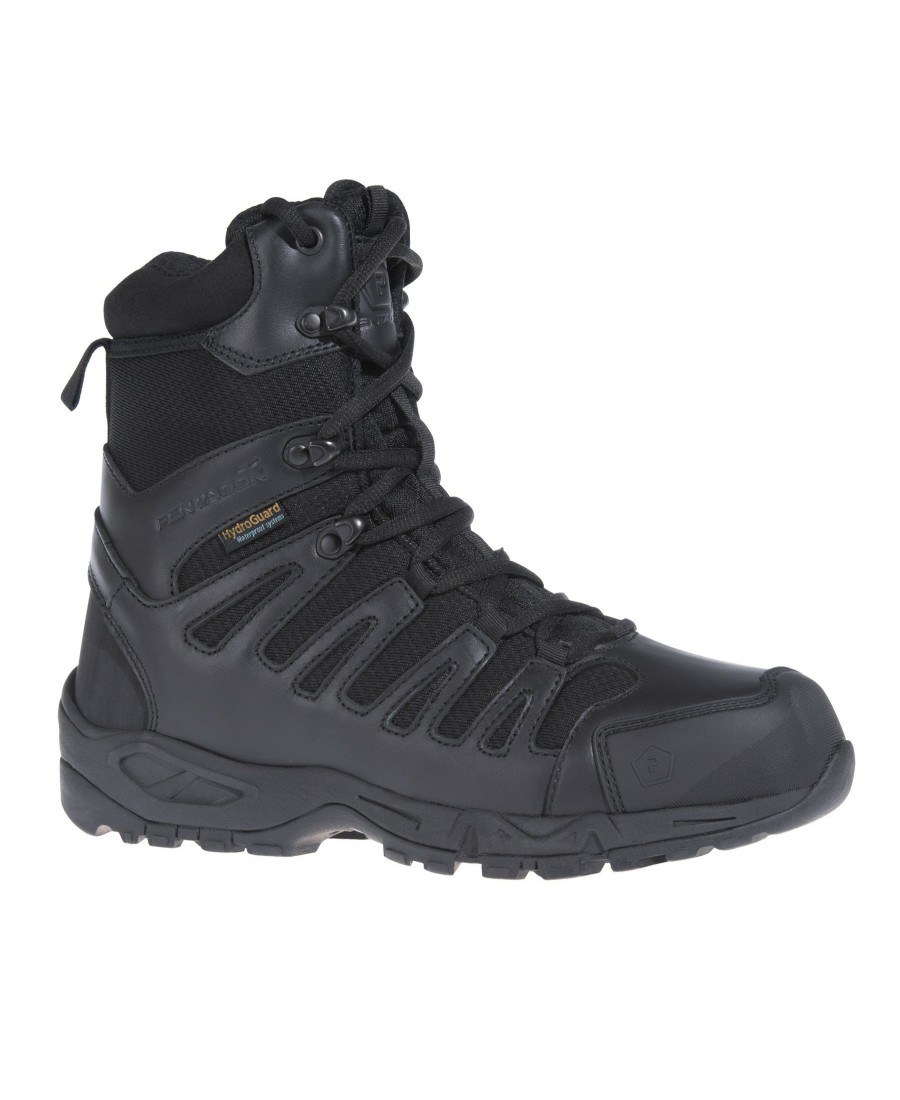 Footwear Pentagon Tactical Military | Achilles Xtr 8 Tactical Boots 01-Black